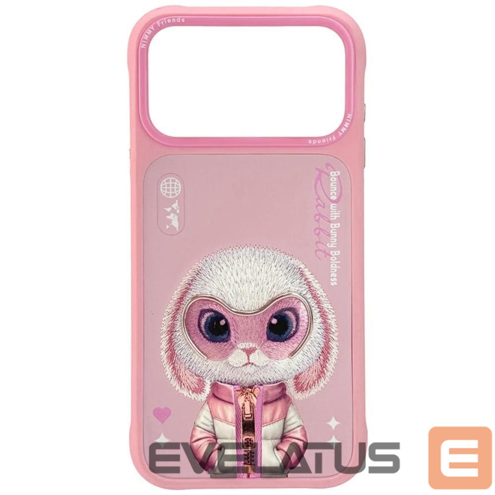 Other goods Nimmy Nimmy Cool&Cute 2.0 Rabbit Case for iPhone 17 Pro - Pink