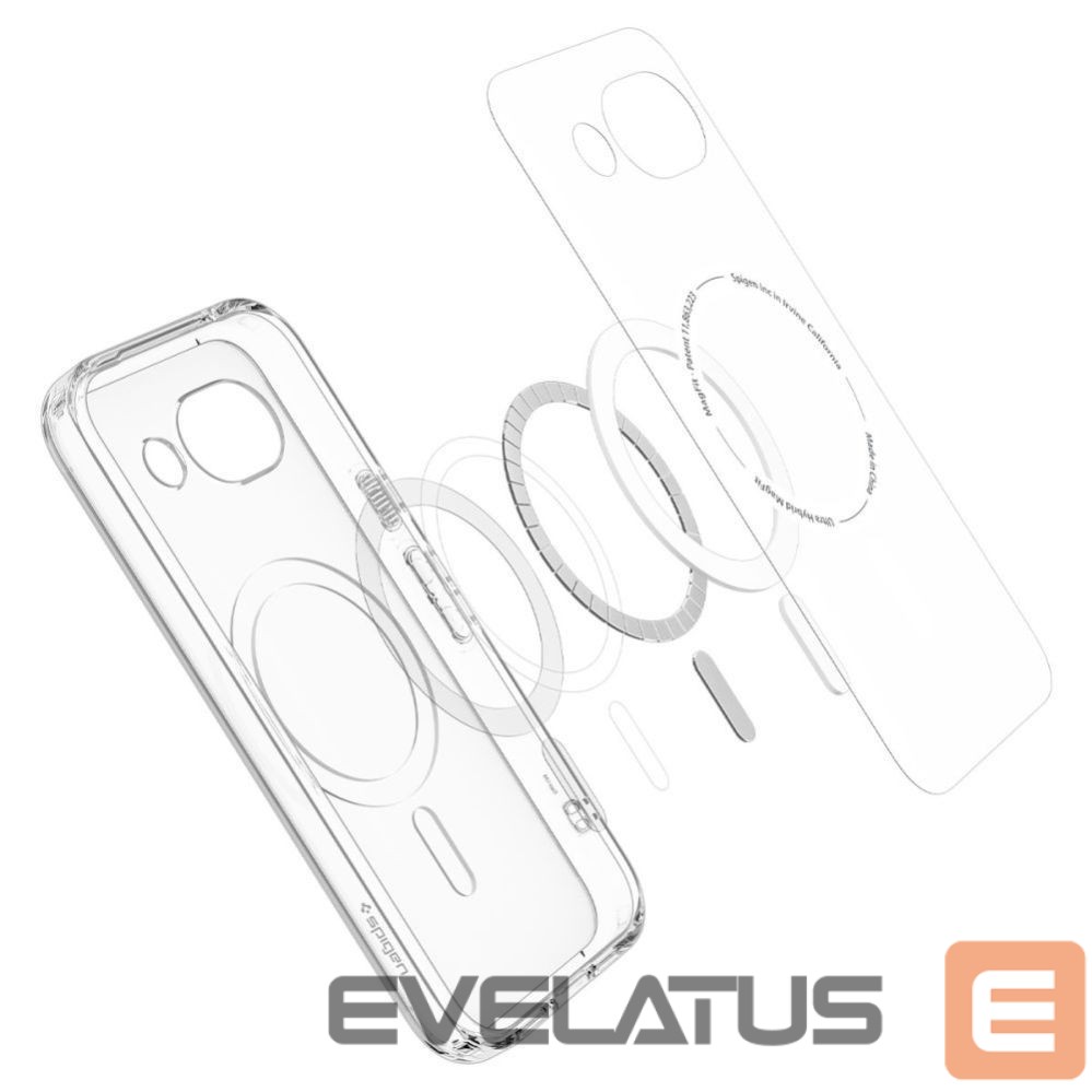 Other goods Spigen Spigen Ultra Hybrid Mag MagSafe Case for Google Pixel 10A - Clear and White