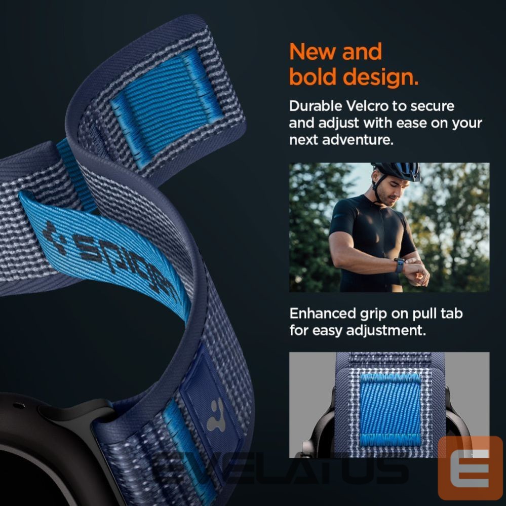 Other goods Spigen Spigen Athlex Air 2 Strap for Apple Watch (44 / 45 / 46 / 49 mm) - Navy Blue
