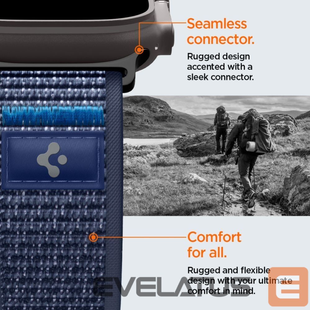 Other goods Spigen Spigen Athlex Air 2 Strap for Apple Watch (44 / 45 / 46 / 49 mm) - Navy Blue
