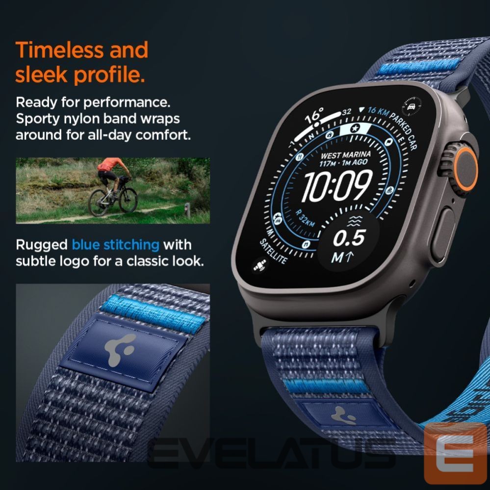 Other goods Spigen Spigen Athlex Air 2 Strap for Apple Watch (44 / 45 / 46 / 49 mm) - Navy Blue