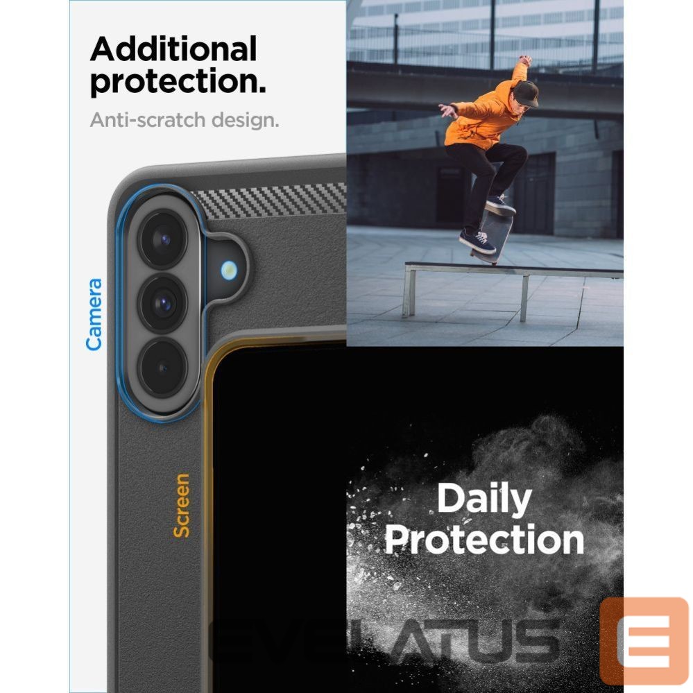 Other goods Spigen Spigen Rugged Armor Case for Samsung Galaxy A37 5G - Black