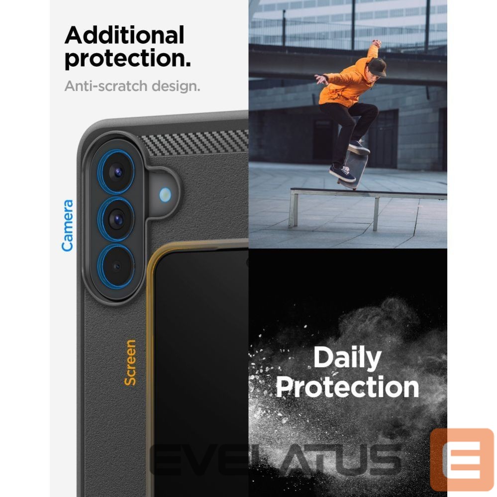 Other goods Spigen Spigen Rugged Armor Case for Samsung Galaxy A57 5G - Black