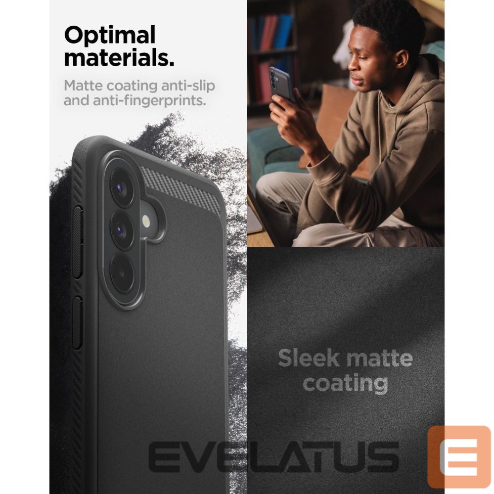 Other goods Spigen Spigen Rugged Armor Case for Samsung Galaxy A57 5G - Black