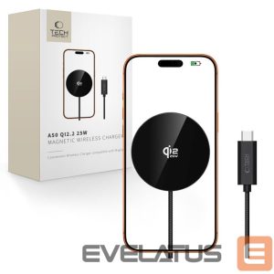 Other goods Tech-Protect  Tech-Protect A50 MagSafe 25W QI2.2 Wireless Charger - Black 