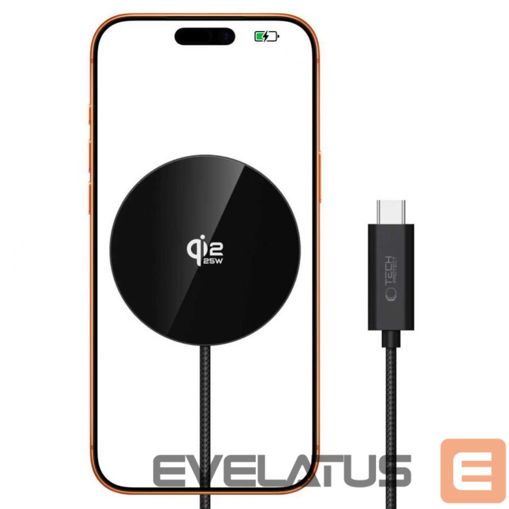 Other goods Tech-Protect Tech-Protect A50 MagSafe 25W QI2.2 Wireless Charger - Black