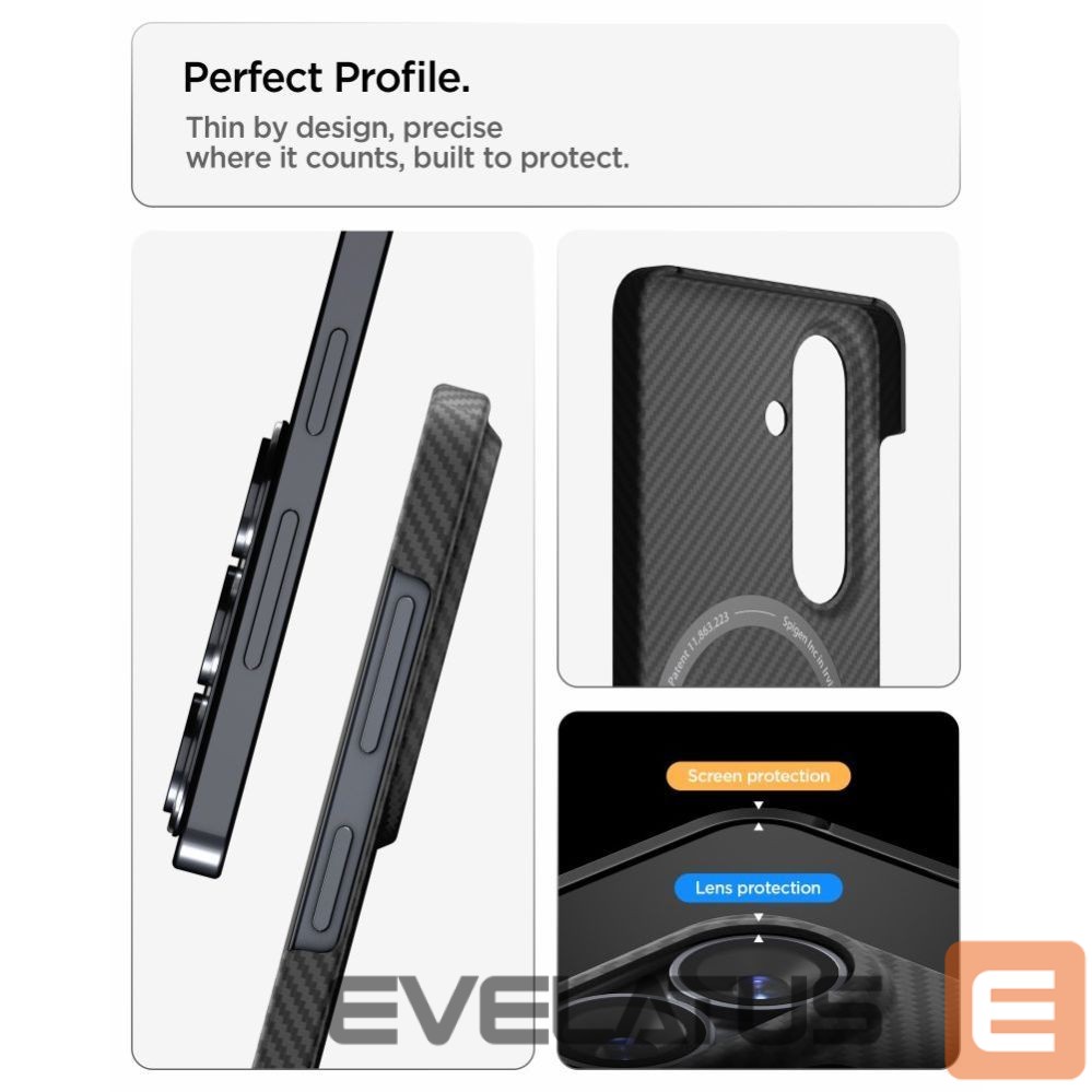 Other goods Spigen Spigen AirSkin Aramid Mag MagSafe Case for Samsung Galaxy S26 - Black