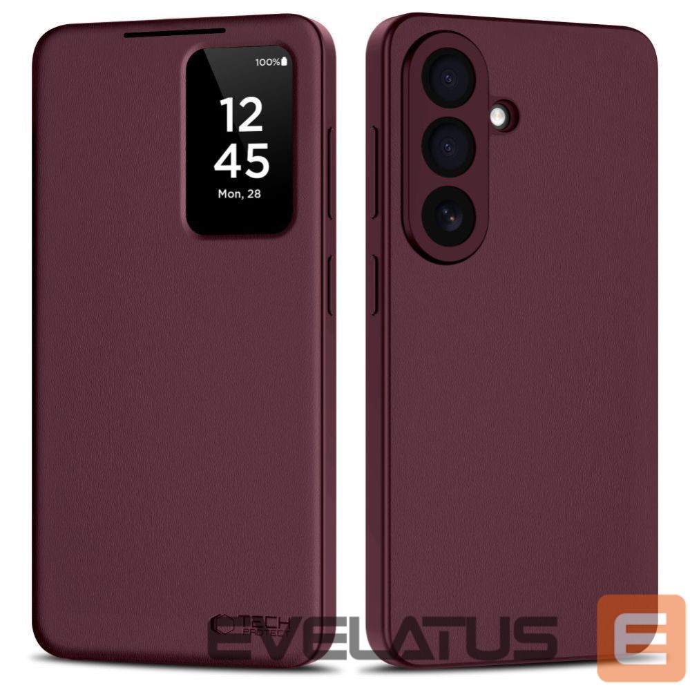 Other goods Tech-Protect Tech-Protect Smart Wallet Case for Samsung Galaxy A57 5G - Burgundy