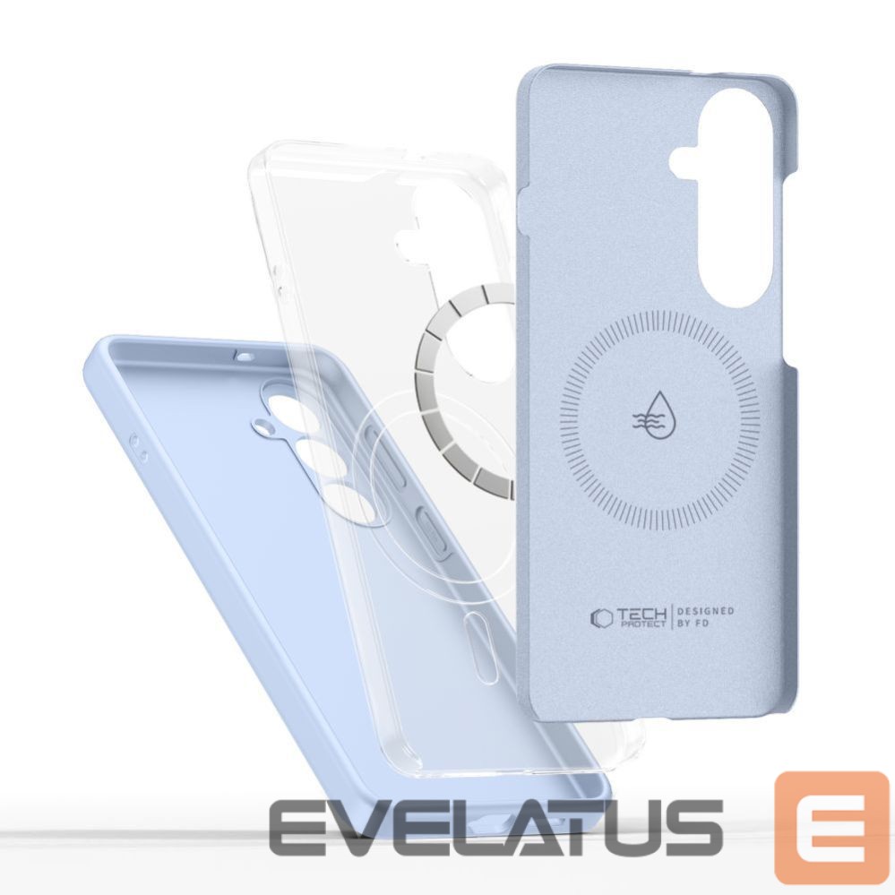 Other goods Tech-Protect Tech-Protect Silicone MagSafe Case for Samsung Galaxy S26 - Blue