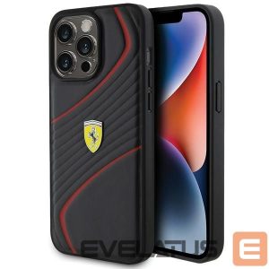 Other goods Ferrari  Ferrari Twist Metal Logo Case for iPhone 15 Pro Max - Black 