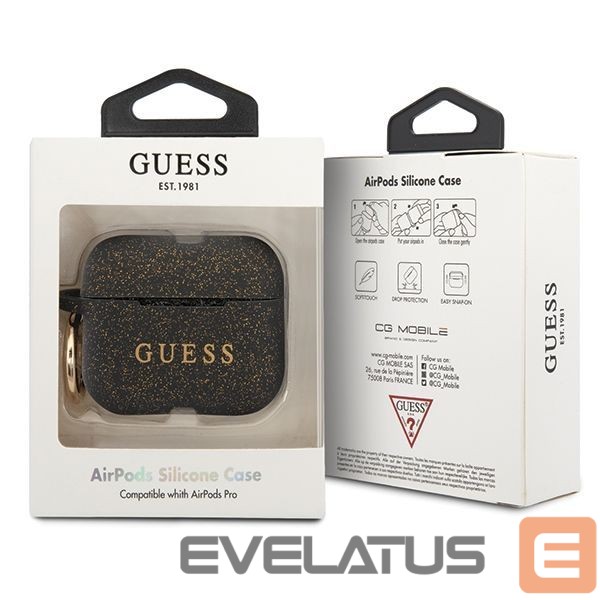 Other goods Guess Guess Ring Silicone Case for AirPods Pro Cover - Black and Gold