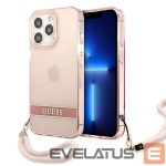 Other goods Guess  Guess Translucent Stap Case for iPhone 13 Pro Max - Pink 