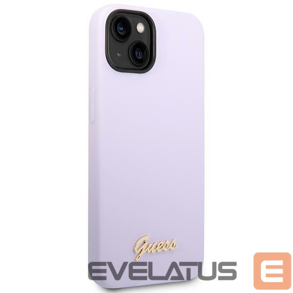 Other goods Guess Guess Silicone Vintage Gold Logo Case for iPhone 14 / 15 Plus - Purple