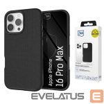 Back panel cover 3MK  3mk Fortis MagCase for iPhone 16 Pro Max - Black 