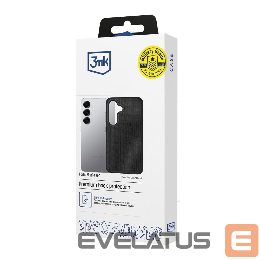 Other goods 3MK 3mk Fortis MagCase for Samsung Galaxy S25 - black