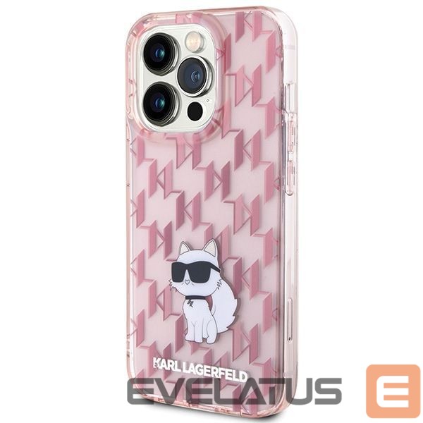 Other goods Karl Lagerfeld Karl Lagerfeld Monogram Choupette iPhone 15 Pro Case - Pink