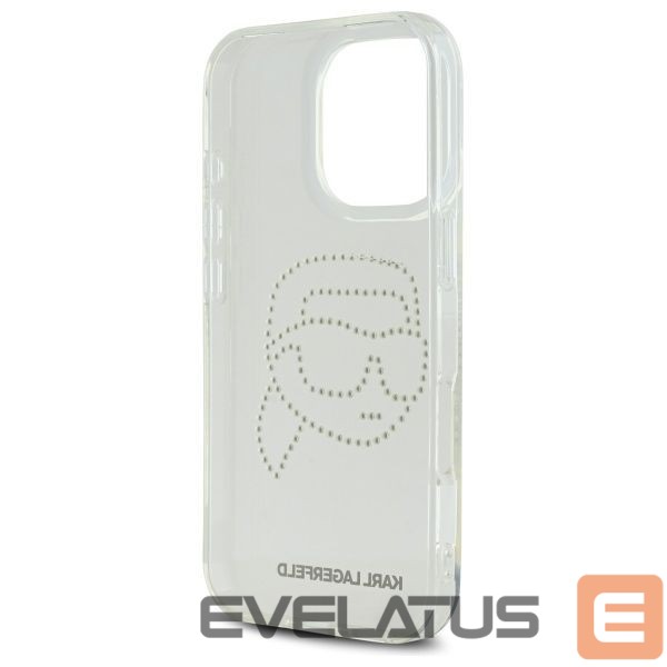Other goods Karl Lagerfeld Karl Lagerfeld 3D Rubber Signature Case for iPhone 15 Pro Max - Black