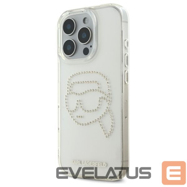 Other goods Karl Lagerfeld Karl Lagerfeld 3D Rubber Signature Case for iPhone 15 Pro Max - Black