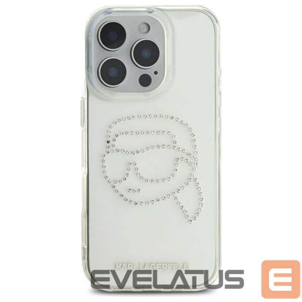Other goods Karl Lagerfeld Karl Lagerfeld 3D Rubber Signature Case for iPhone 15 Pro Max - Black