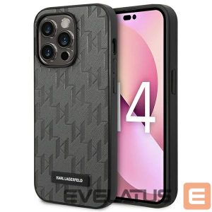Other goods Karl Lagerfeld  Karl Lagerfeld Saffiano Mono Metal Logo iPhone 14 Pro Max 6.7" Case - Gray 