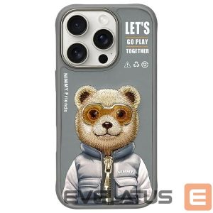 Other goods Nimmy  Nimmy Cool&Cute 2.0 Bear Case for iPhone 16 Pro Max - Gray 