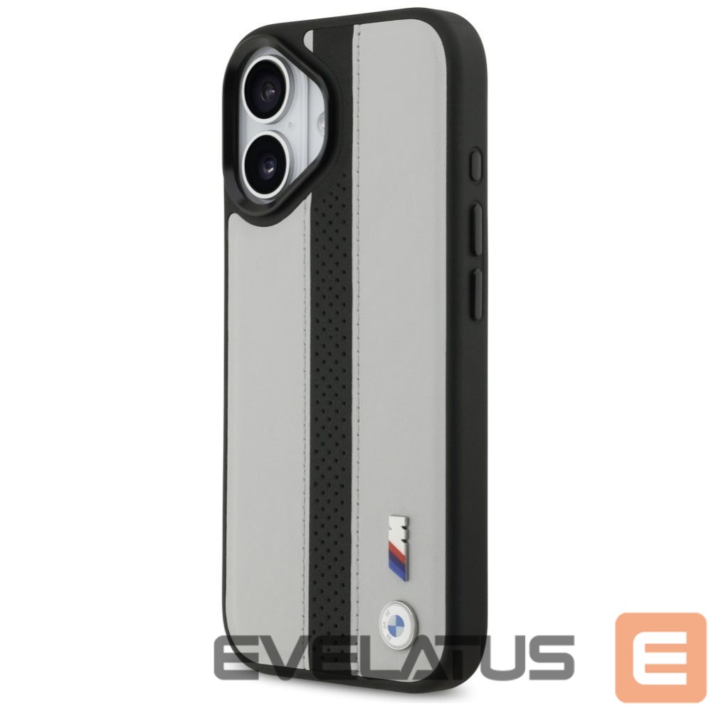 Other goods BMW BMW M Perforated Stripe Logo MagSafe Case for iPhone 17 - Gray