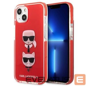 Other goods Karl Lagerfeld  Karl Lagerfeld Transparent Karl & Choupette Case for iPhone 13 Pro / 13 - Transparent 