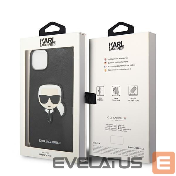 Other goods Karl Lagerfeld Karl Lagerfeld Puffy Ikonik Pin Case for iPhone 14 / 15 / 13 - Black
