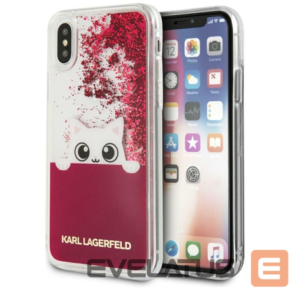 Other goods Karl Lagerfeld Karl Lagerfeld Monogram Choupette iPhone 15 Pro Case - Pink