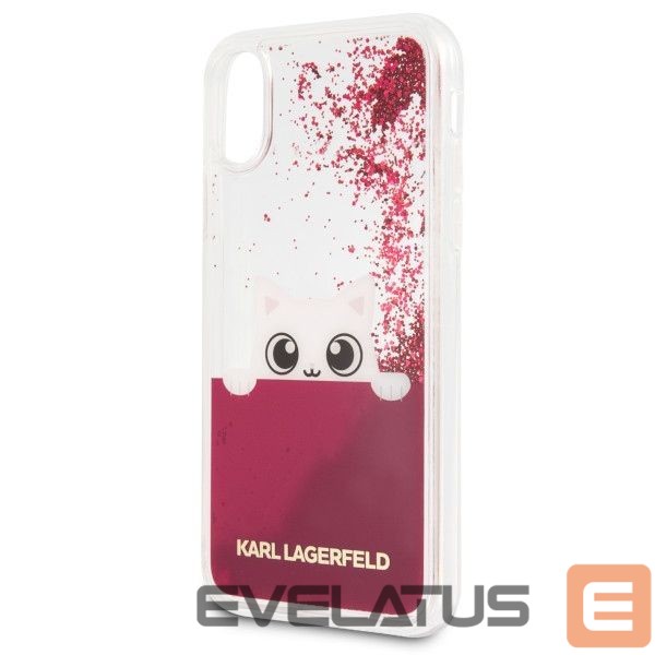 Other goods Karl Lagerfeld Karl Lagerfeld Monogram Choupette iPhone 15 Pro Case - Pink