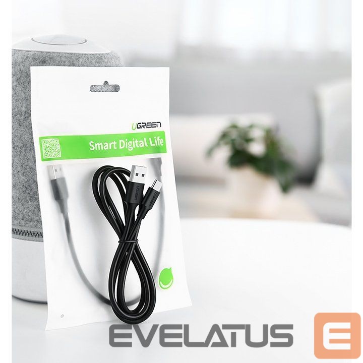 Cable Ugreen Ugreen US287 60118 USB-A / USB-C 3A cable 2m - black