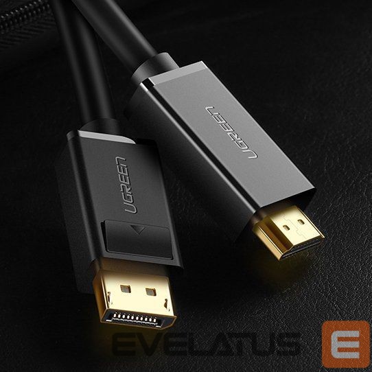 Cable Ugreen Ugreen unidirectional DisplayPort to HDMI Cable 4K 30Hz 32 AWG 2m Black (DP101 10202)