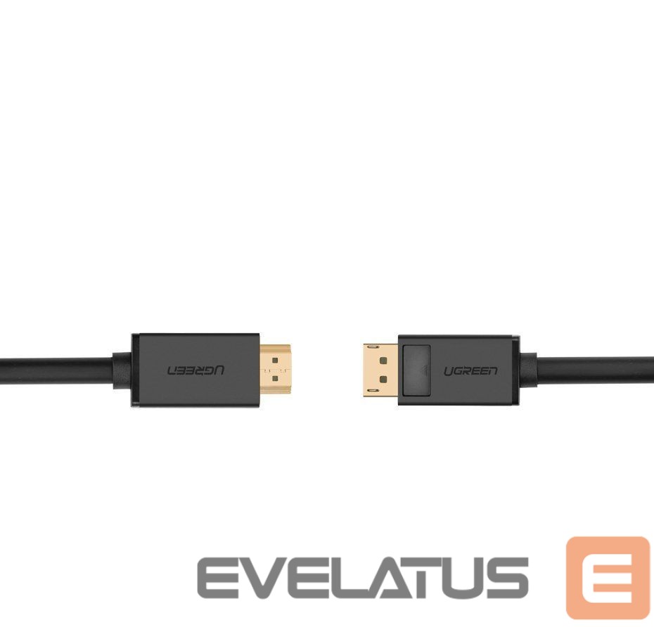 Cable Ugreen Ugreen unidirectional DisplayPort to HDMI Cable 4K 30Hz 32 AWG 2m Black (DP101 10202)
