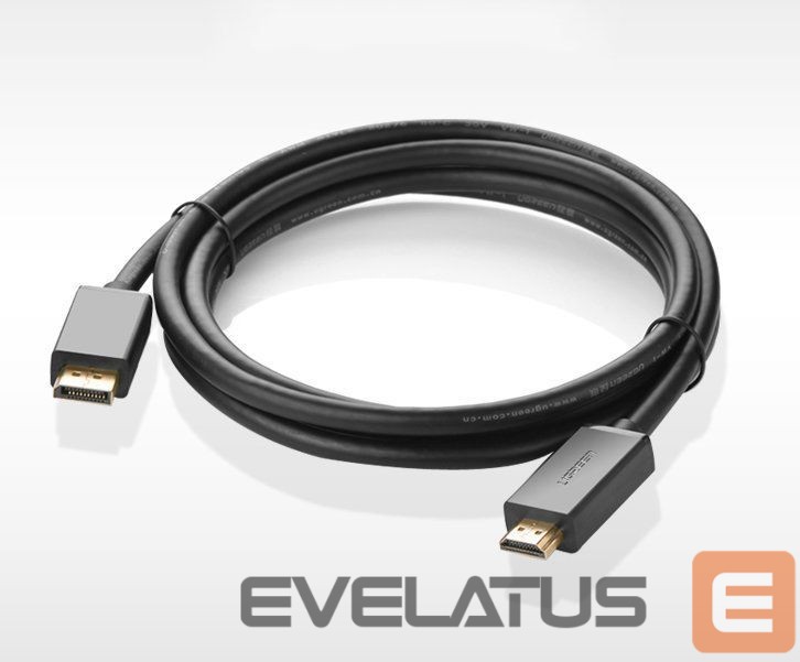 Cable Ugreen Ugreen unidirectional DisplayPort to HDMI Cable 4K 30Hz 32 AWG 2m Black (DP101 10202)