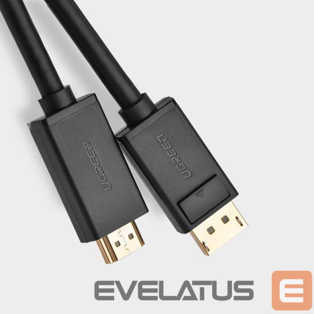 Cable Ugreen Ugreen unidirectional DisplayPort to HDMI Cable 4K 30Hz 32 AWG 2m Black (DP101 10202)