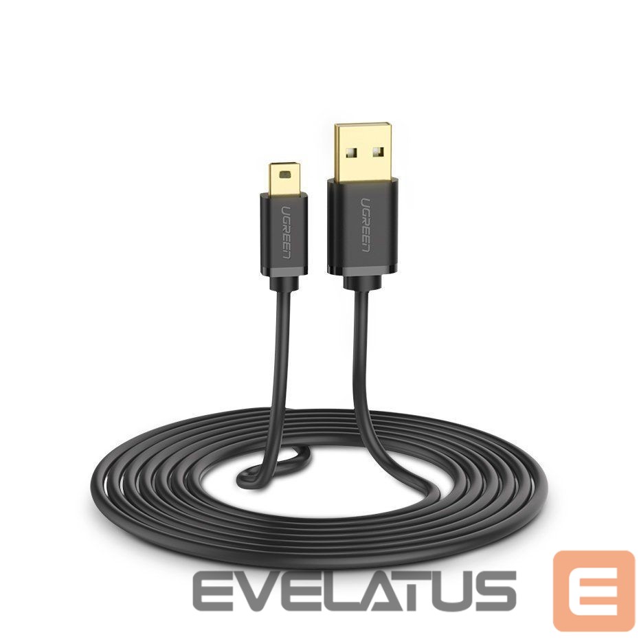 Cable Ugreen Ugreen cable USB - mini USB cable 480 Mbps 3 m black (US132 10386)