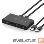 Adapter Ugreen  Ugreen switch box HUB switch 4x USB 3.2 Gen 1 USB splitter for two computers black (US216 30768) 