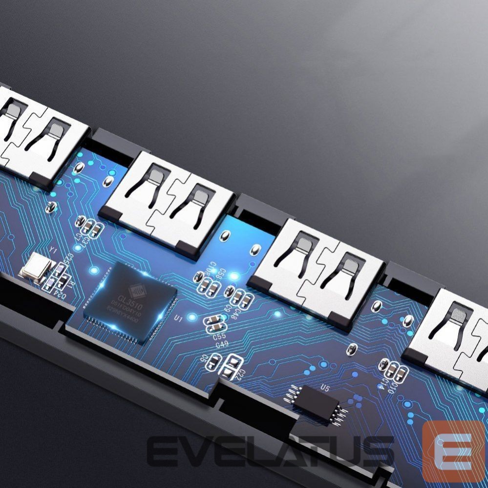 Other Computer Accessory Ugreen Ugreen USB Type C HUB - 4x USB 3.2 Gen 1 with USB-C power port gray (CM219 70336)