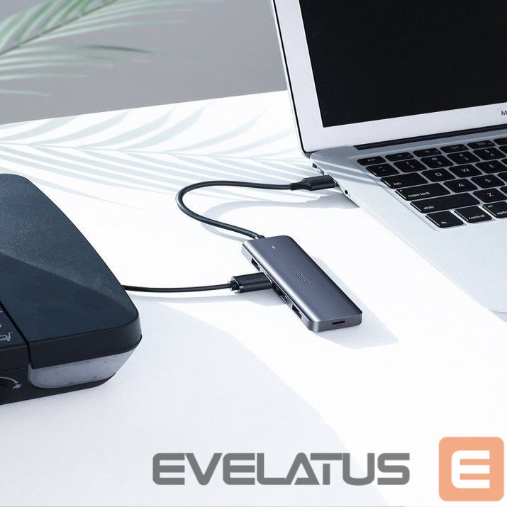 Other Computer Accessory Ugreen Ugreen USB Type C HUB - 4x USB 3.2 Gen 1 with USB-C power port gray (CM219 70336)