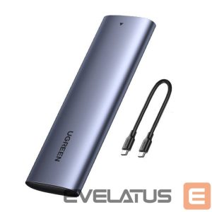Cable Ugreen  Ugreen M.2 SSD bay USB 3.2 Gen 2 drive (SuperSpeed USB 10 Gbps) + USB Type C cable 0.5m gray (CM400 10902) 