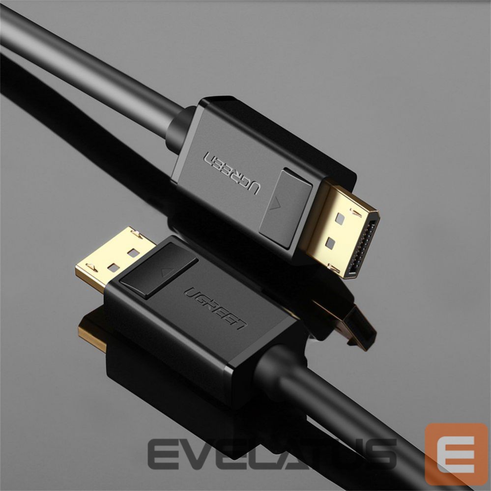 Converter Ugreen Ugreen DP102 10244 DisplayPort 1.2 4K / DisplayPort 1.2 4K Cable 1 m - Black