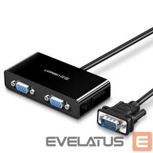 Cable Ugreen  Ugreen 40254 1x2 VGA splitter - black 