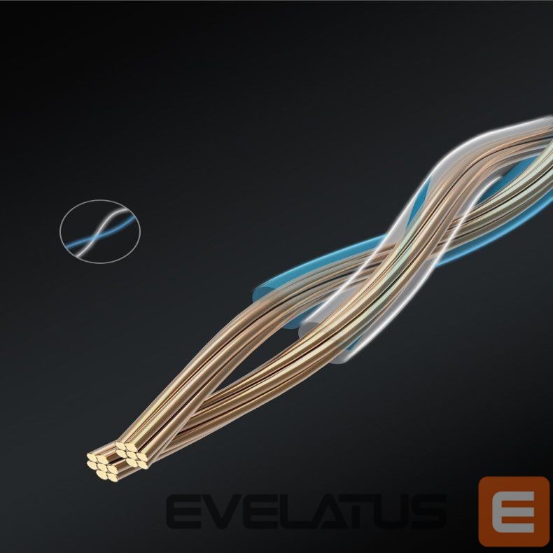 Cable Ugreen Ugreen flat cable internet network cable Ethernet patch cord RJ45 Cat 6 UTP 1000 Mbps 2 m black (50185)