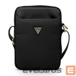 Laptop Bag Guess  Guess Bag GUTB10NTMLBK 10" black/black Nylon Triangle Logo 