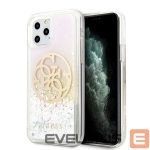 Back panel cover Guess  Guess GUHCN58LGIRGP iPhone 11 Pro hard case Gradient Liquid Glitter Circle Logo 