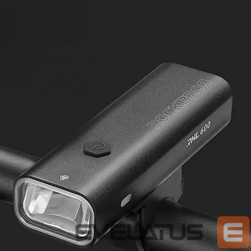 Bicycle accessory Rockbros Rockbros RHL600 front bicycle light 600lm 2600mAh IPX6 - black