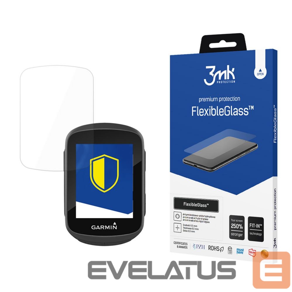 Other Phone Accessory 3MK 3mk FlexibleGlass hybrid glass on Garmin Edge 130