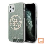 Back panel cover Guess  Guess GUHCN65PCUGLKA iPhone 11 Pro Max khaki hard case 4G Circle Glitter 