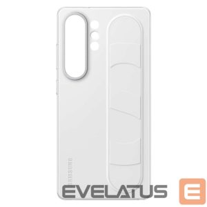 Back panel cover Samsung  Samsung Standing Grip Case EF-GS938CWEGWW Silicone Case with Holder / Stand for Samsung Galaxy S25 Ultra - White 
