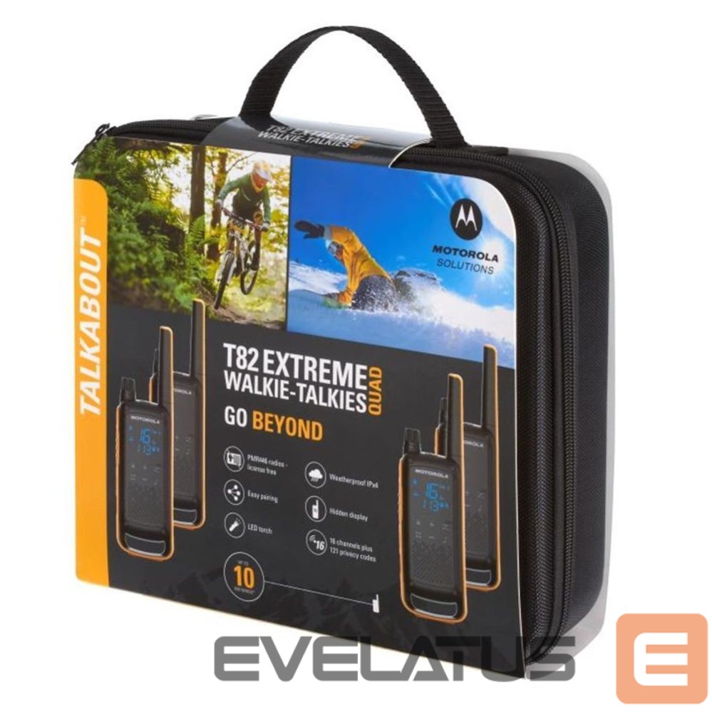 Radios Motorola Motorola Talkabout T82 Extreme quad-pack